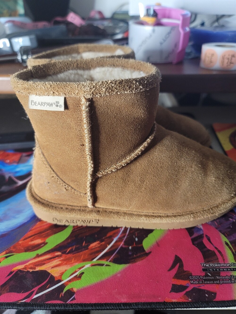 Bearpaw Briella Youth Size 1 Brown